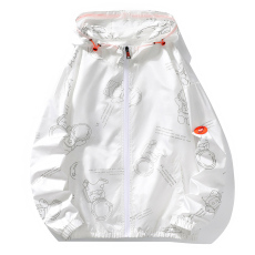 批发爆款NASA<b class='q'>夹克</b>太空宇航人满印防晒衣情侣款防晒服皮肤衣休闲