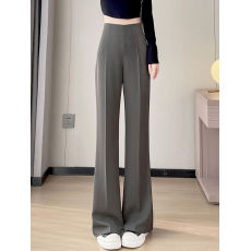 批发休闲阔腿<b class='q'>裤</b>子女夏<b class='q'>装</b>2026年新款高腰垂感直筒微喇西<b class='q'>装</b><b class='q'>裤</b>小个子西<b class='q'>裤</b>