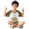 男童睡衣夏季薄款纯棉儿童空调服小男孩夏款中大童家居服短袖套装轮播图5