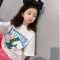 *纯棉后包领短袖儿童孩夏季中小孩男女童装T恤100%精梳棉轮播图2
