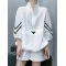2023夏季新款时尚休闲运动服套装女薄款防晒衣短裤两件套女潮轮播图3