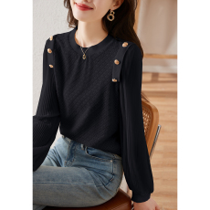 批发<b class='q'>网纱</b>蕾丝雪纺衬衫女春装2026春季新款宽松百搭<b class='q'>上衣</b>女士打底小衫