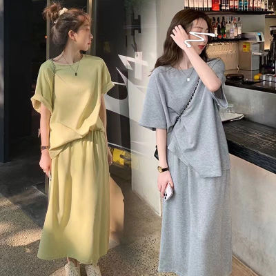 休闲时尚套装女装夏季2023新款韩版非主流夏季气质运动服两件套女