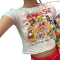 6535拉架棉 古着感童趣可爱印花短袖少女风辣妹T恤女轮播图5