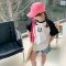 女童T恤夏装短袖2023新款韩版洋气儿童小女孩体恤上衣夏季打底衫轮播图1