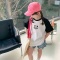 女童T恤夏装短袖2023新款韩版洋气儿童小女孩体恤上衣夏季打底衫轮播图5
