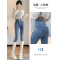 ins时尚慵懒文艺潮流铅笔裤牛仔裤简约原宿自然腰新款女流行气质轮播图4