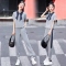 2023春夏新款女炸街奶乖休闲套装蝴蝶结卫衣束脚卫裤两件套轮播图4