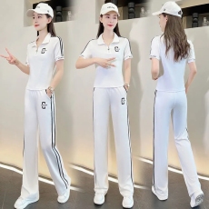 批发官图<b class='q'>夏装</b>新款休闲套装<b class='q'>女</b>修身显瘦气质洋气减龄时髦显高时尚两件套