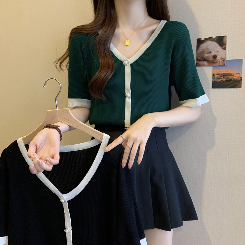 실사 2026 년 빅 사이즈 여성 의류 여름 새로운 통통한 여동생 200 kg 슬림해 보이는 맨위 지방 mm 연령 감소 티셔츠