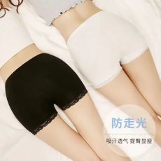 批发实拍安全裤<b class='q'>女士</b>莫代尔棉蕾丝花边<b class='q'>打底裤</b>防走光安全裤大码裤保险裤