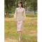年轻款温婉系优雅淑女范倒大袖蕾丝绣花旗袍2023年春夏季新款日常轮播图1