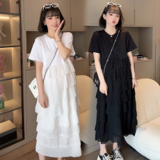 批发优质现货2023新款孕妇夏季连衣裙(图片已处理)质量档口看样