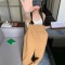 卡其色工装背带裤女夏装2023新款宽松韩版设计感连体阔腿休闲长裤轮播图3