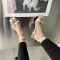 韩版简约风时装凉鞋女2023年新款细跟水钻一字带高跟鞋女夏季外穿轮播图3