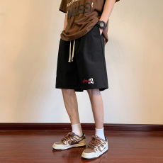 批发实拍短裤<b class='q'>男</b>夏季冰丝薄款外穿速干宽松篮球<b class='q'>裤子</b>五分休闲运动裤衩<b class='q'>男</b>