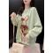 250克斜纹鱼鳞早春新款设计感卫衣女网红ins流行宽松上衣服轮播图6