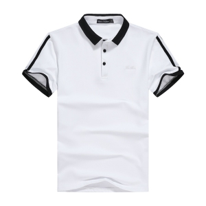 RM15976#男士Polo衫夏季新款百搭短袖翻领棉t恤高端半袖T恤潮流有领上衣