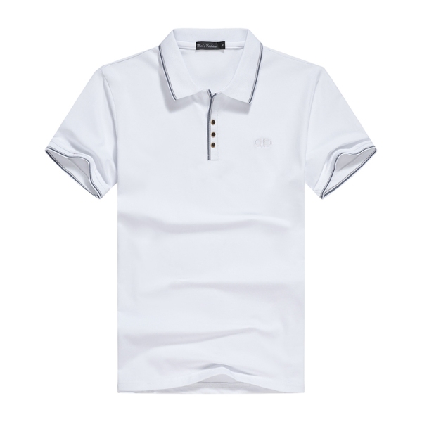 RM15978#高品质棉Polo衫男士上衣翻领刺绣棉体恤夏季新款有领百搭半袖