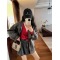 咖色皮衣女夹克2023春秋装新款宽松机车pu美式复古短款小个子外套轮播图3