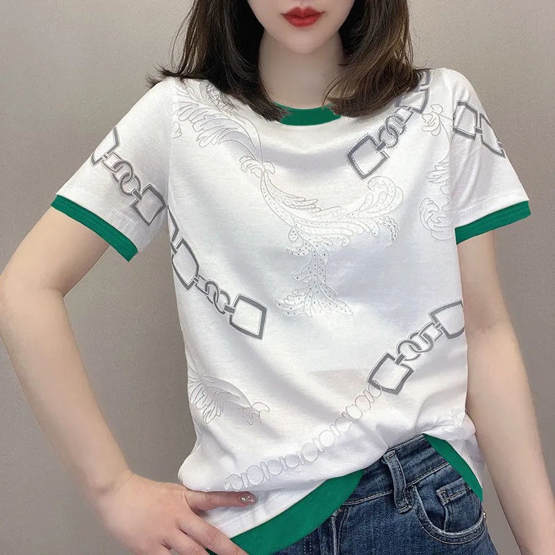 LN24891# 纯棉短袖T恤...