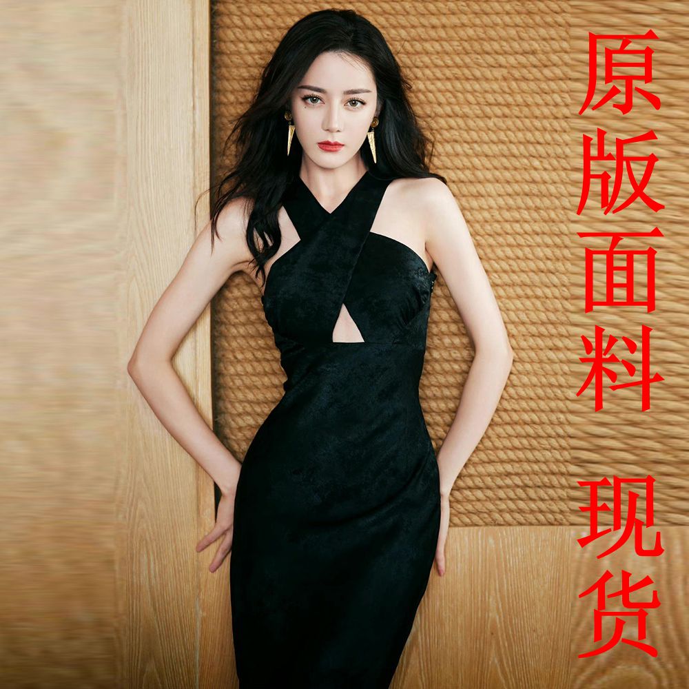 디 리 뜨거운 바 같은 단락 예복 2026 새로운 생일 party 작은 검은 드레스 품격 고급 빛 럭셔리 작은 대중 여름