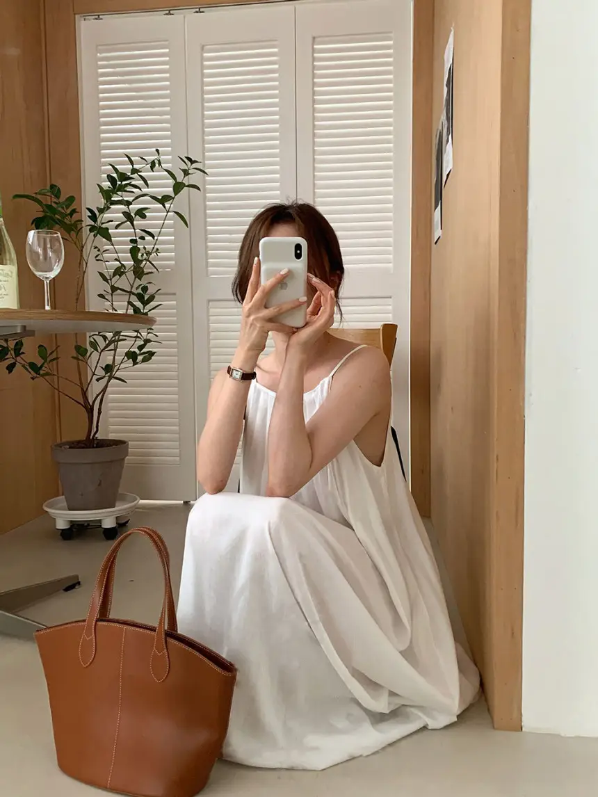 프랑스 스타일 블라우스 원피스 상세 이미지 18