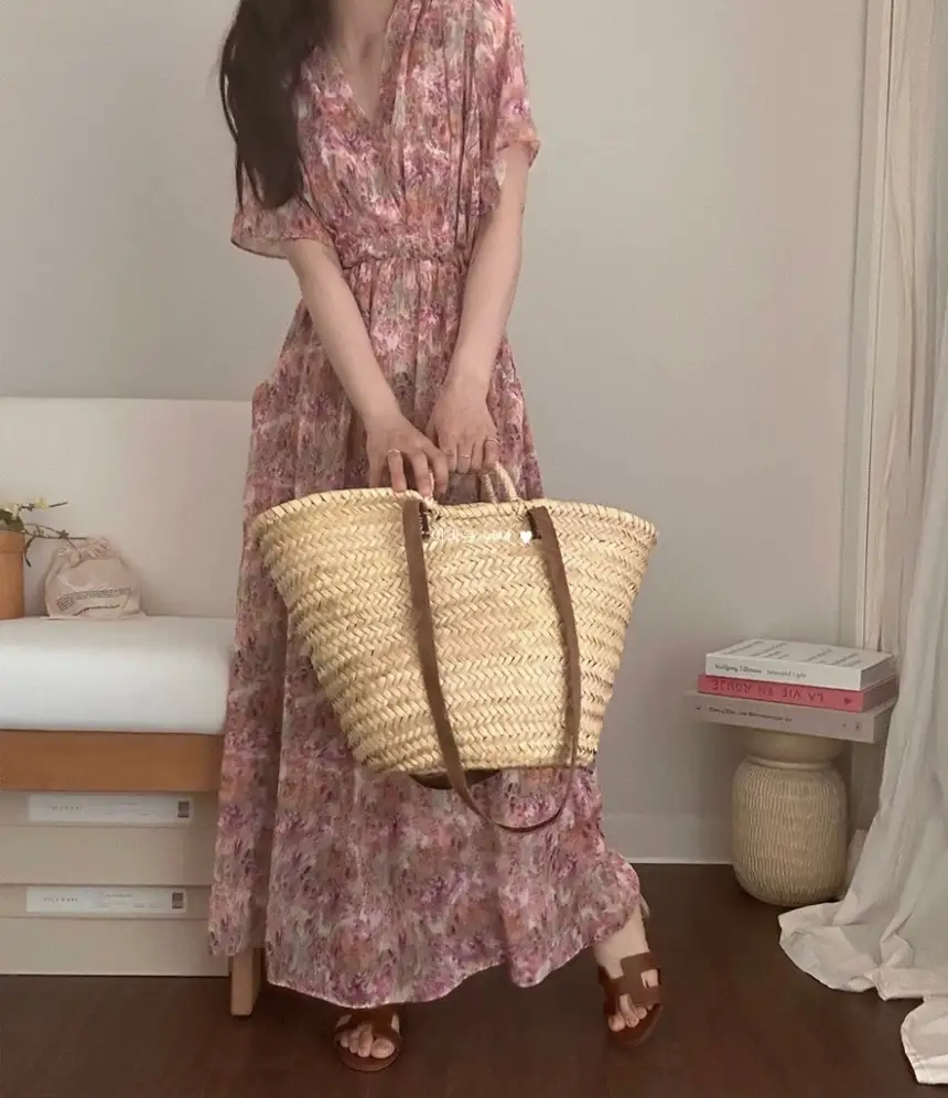 플라워 란스 블라우스 원피스 상세 이미지 20