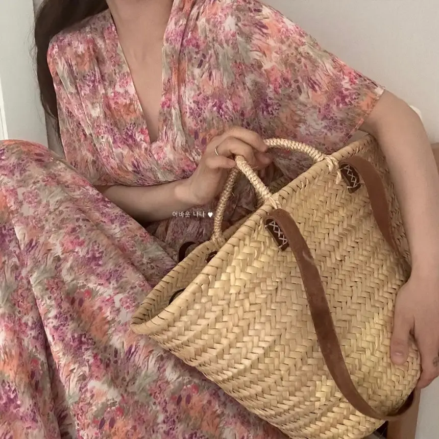 플라워 란스 블라우스 원피스 상세 이미지 23