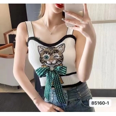 批发2026夏季新款<b class='q'>背心</b>吊带超修身抹胸型动物图案日系性感吊带