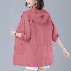 批发中长款高档防晒衣服女新款韩版2026夏季薄款宽松大码防晒衫外套女