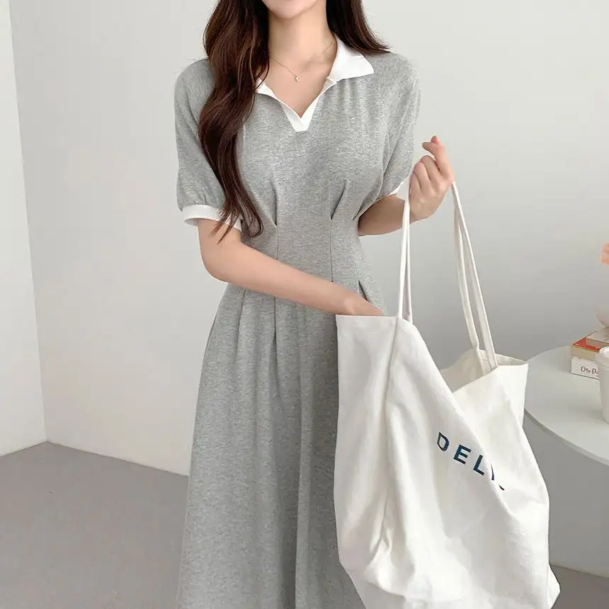 여름 신상 슬림핏 폴로 원피스 상세 이미지 10