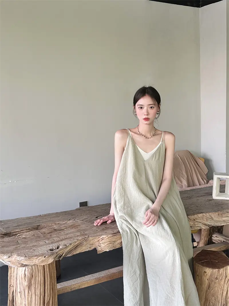 로맨틱 숲속 스타일 티셔츠 원피스 세트 상세 이미지 1