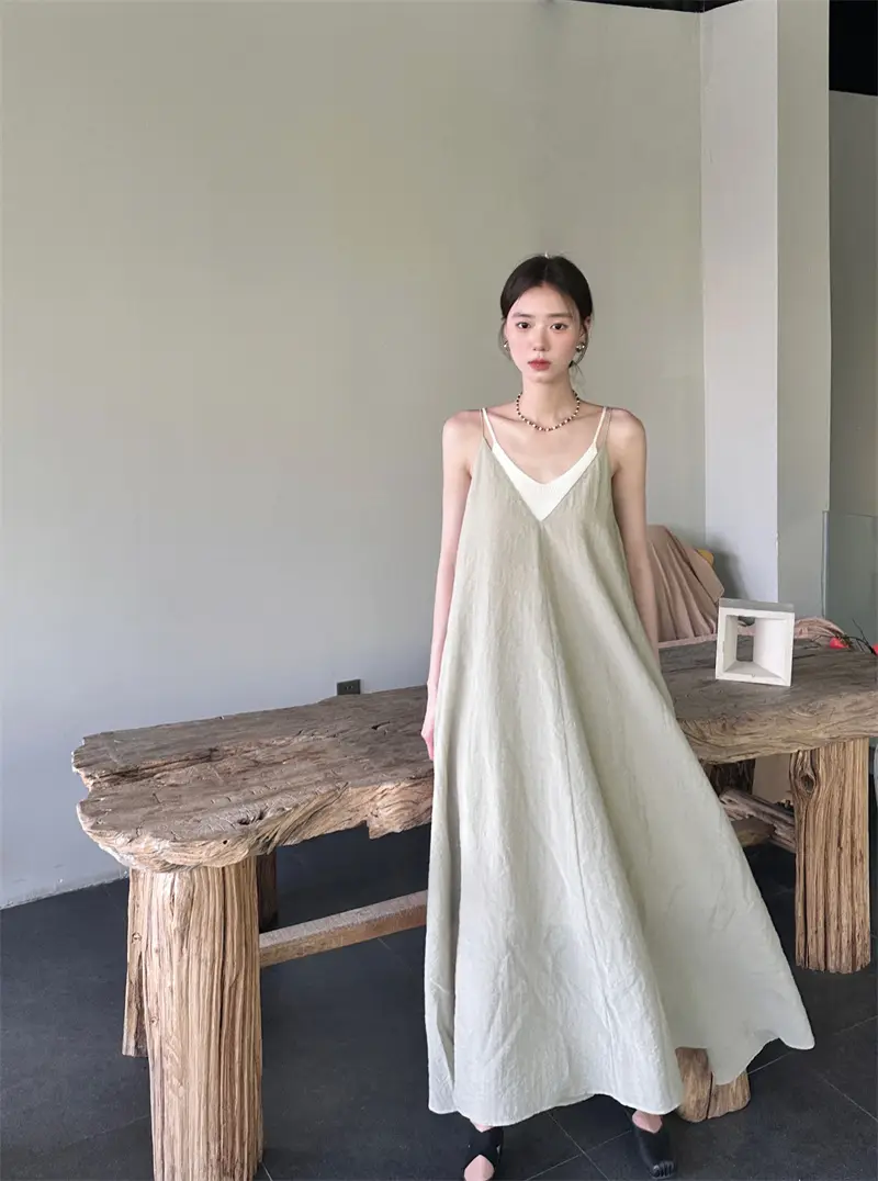 로맨틱 숲속 스타일 티셔츠 원피스 세트 상세 이미지 2
