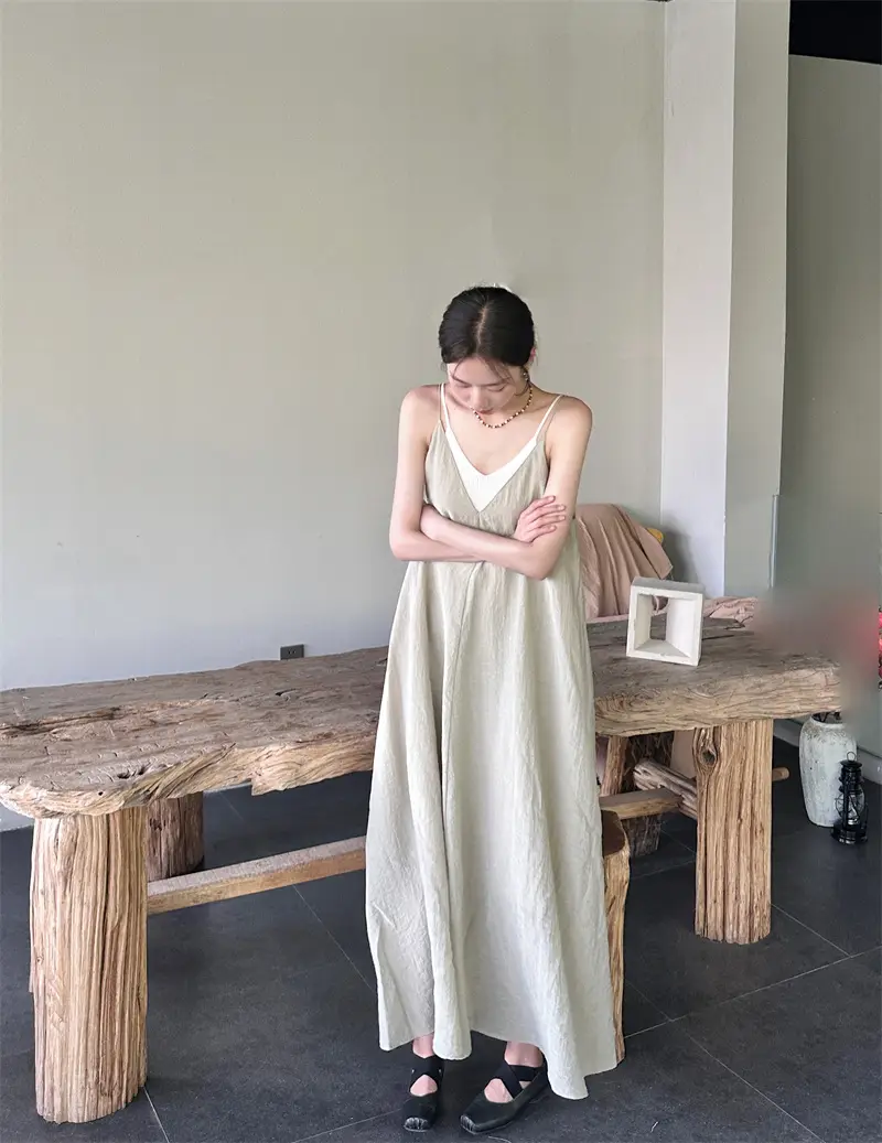 로맨틱 숲속 스타일 티셔츠 원피스 세트 상세 이미지 4