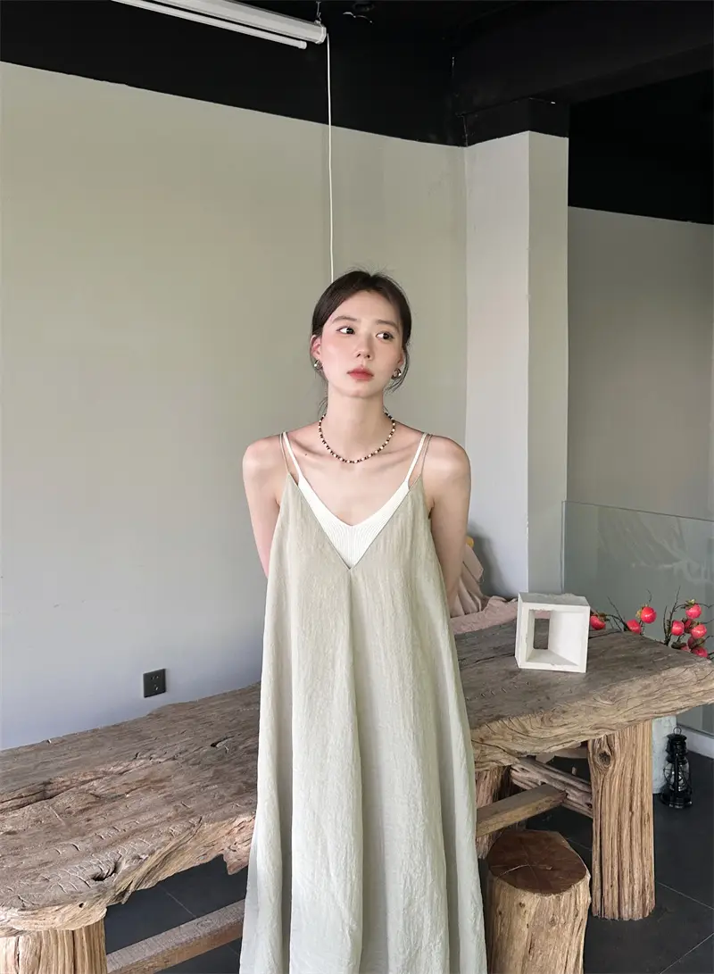 로맨틱 숲속 스타일 티셔츠 원피스 세트 상세 이미지 5
