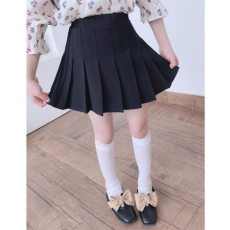 批发女童款+松紧腰+安全裤儿童百褶裙女孩半身裙<b class='q'>春</b>夏季公主短裙子秋冬