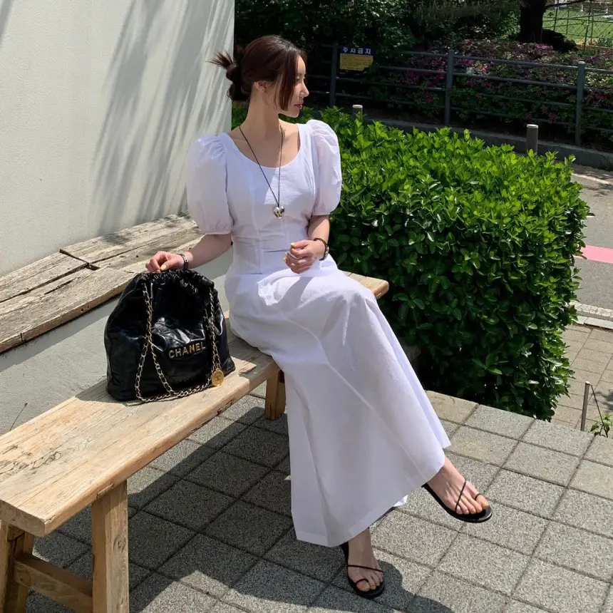 프렌치 스타일 원피스 상세 이미지 4