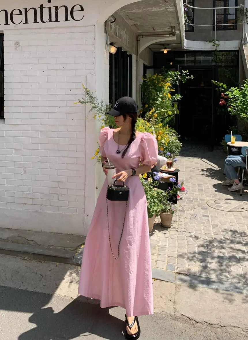 프렌치 스타일 원피스 상세 이미지 17