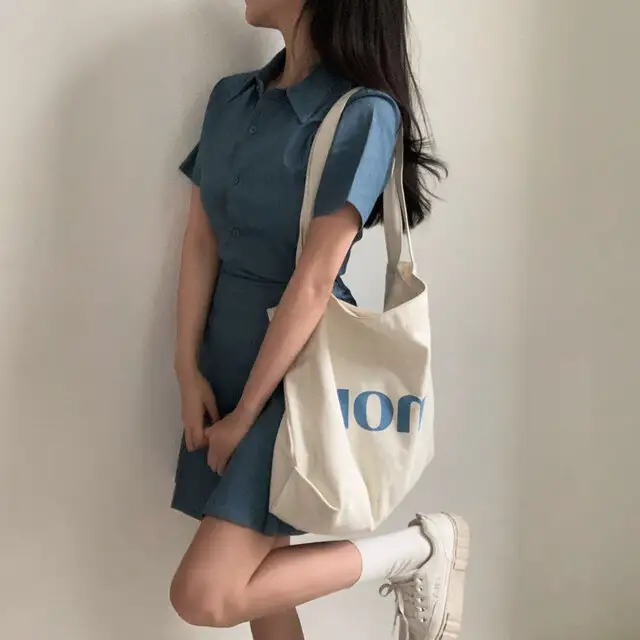 여성용 캐주얼 슬림핏 원피스 상세 이미지 6