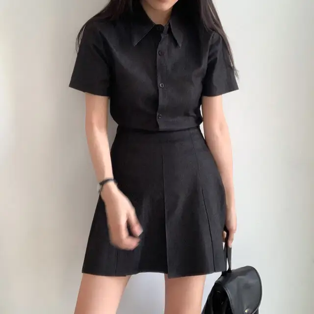 여성용 캐주얼 슬림핏 원피스 상세 이미지 22