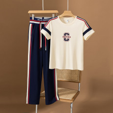 批发官图2026夏新款女士<b class='q'>运动服</b>套装小个子休闲时尚减龄洋气两件套大码