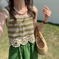 批发复古短款吊带背心女内搭夏季2026新款设计感小众外穿打底衫上衣潮