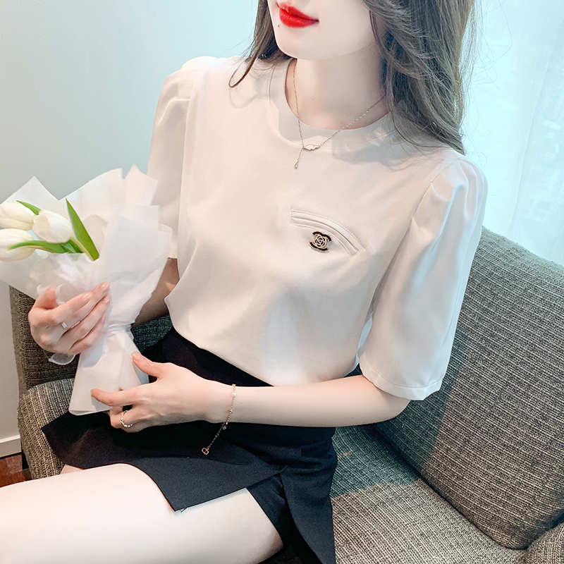 RY3947# 实拍！2026夏季新款有货上衣T简约时尚女上衣