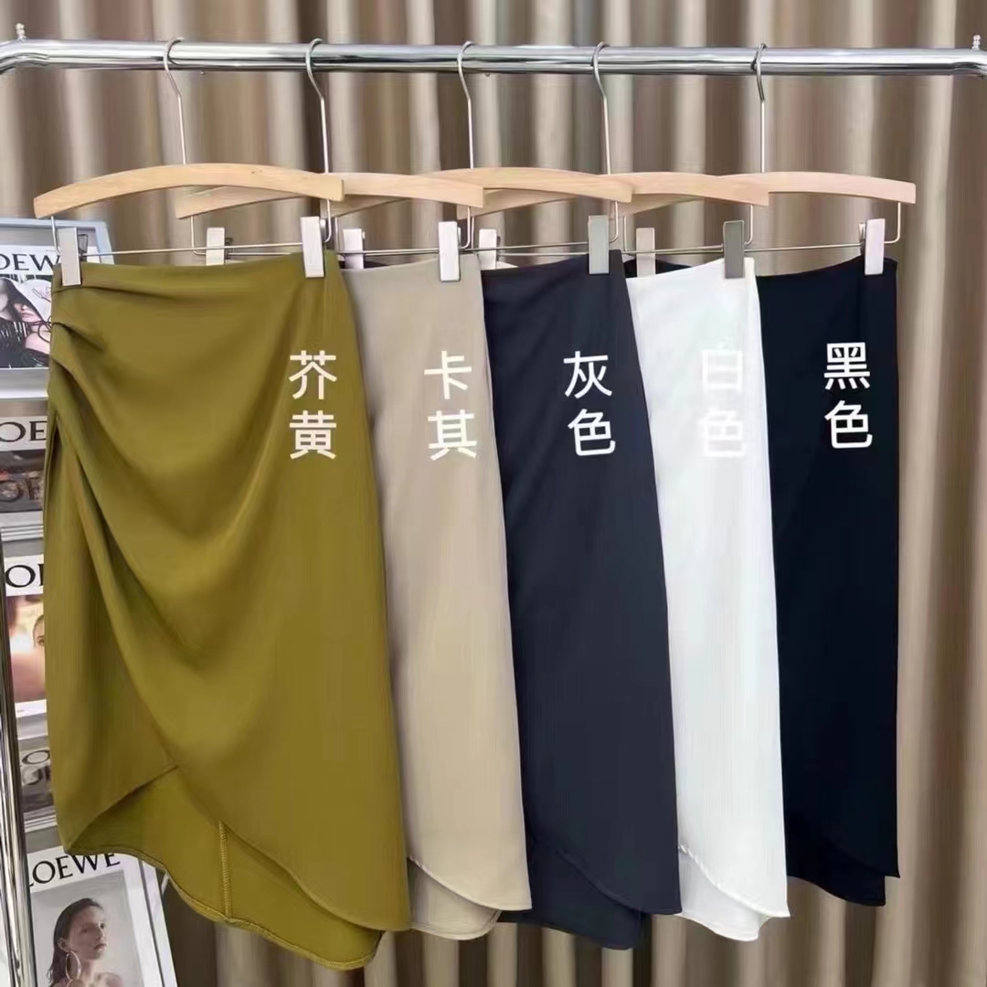 MY6426# 高品质不规则西装薄料厚料都有半身裙女裝貨源服裝批發