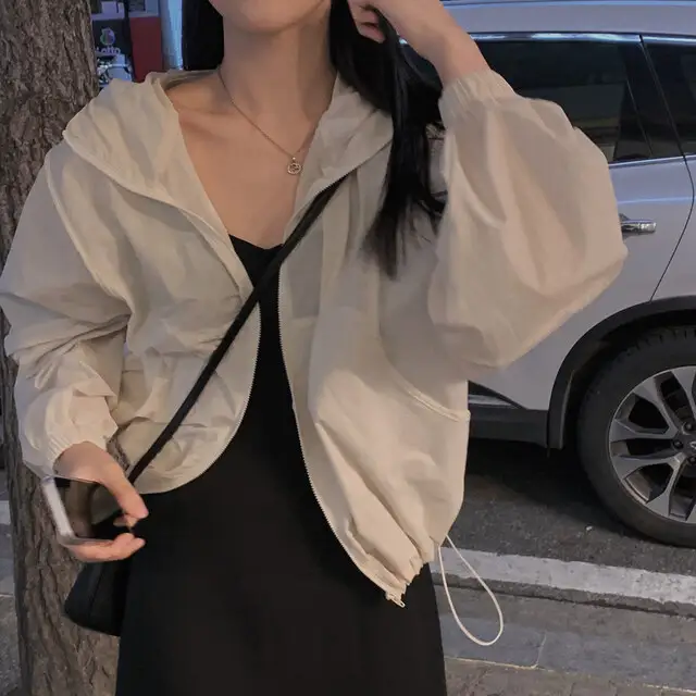 여성용 루즈한 캐주얼 자켓 상세 이미지 11