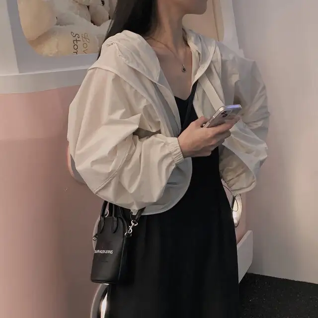여성용 루즈한 캐주얼 자켓 상세 이미지 14