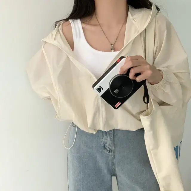 여성용 루즈한 캐주얼 자켓 상세 이미지 23