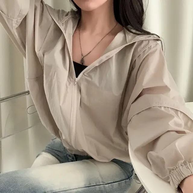 여성용 루즈한 캐주얼 자켓 상세 이미지 29