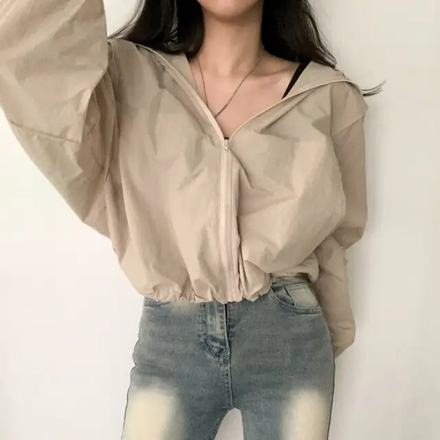여성용 루즈한 캐주얼 자켓 상세 이미지 37